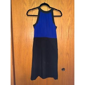 Blue/Black Dress